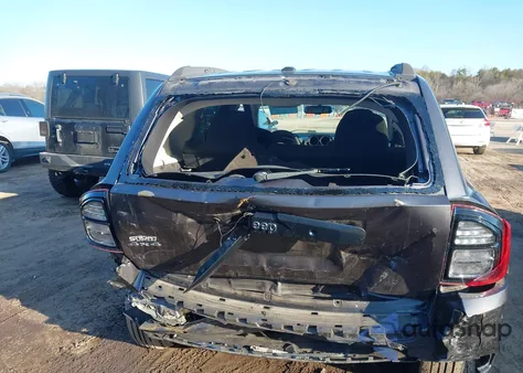 2017 Jeep Compass Sport 4X4 z USA, uszkodzony, nr VIN 1C4NJDBB0HD129207